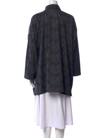 Eskandar Wool Printed Tunic