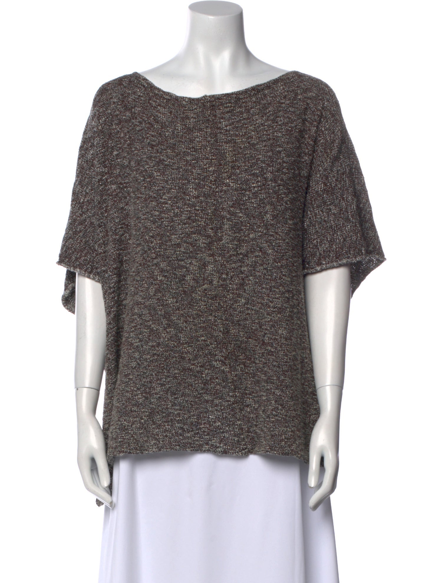 Eskandar Scoop Neck Short Sleeve T-Shirt