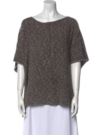 Eskandar Scoop Neck Short Sleeve T-Shirt