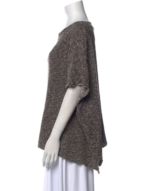 Eskandar Scoop Neck Short Sleeve T-Shirt