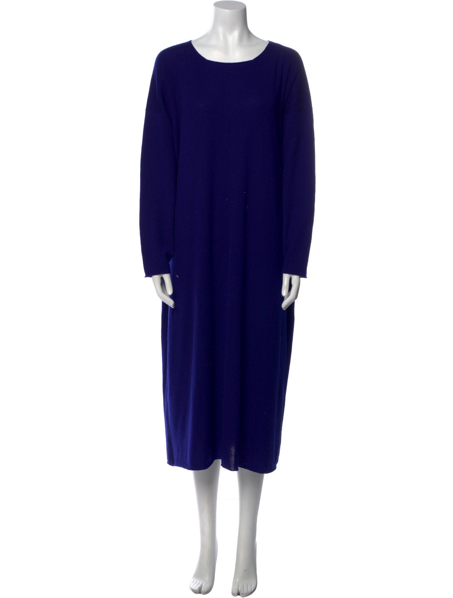 Eskandar Linen Midi Length Dress