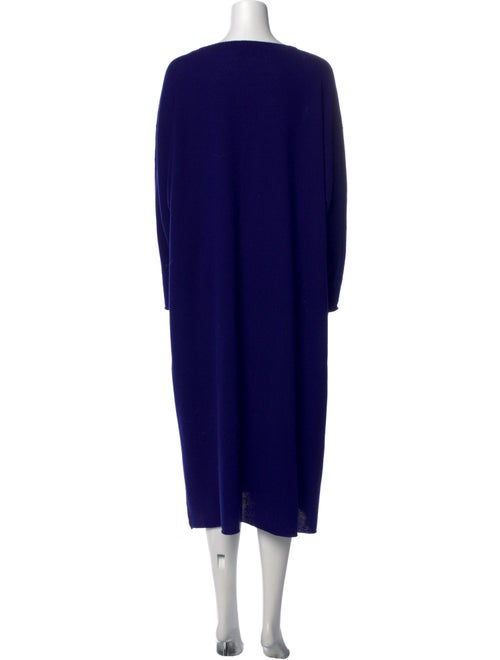 Eskandar Linen Midi Length Dress