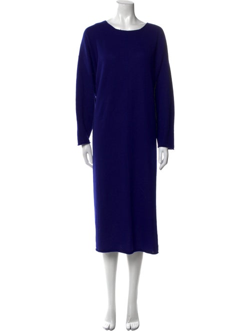 Eskandar Cashmere Midi Length Dress