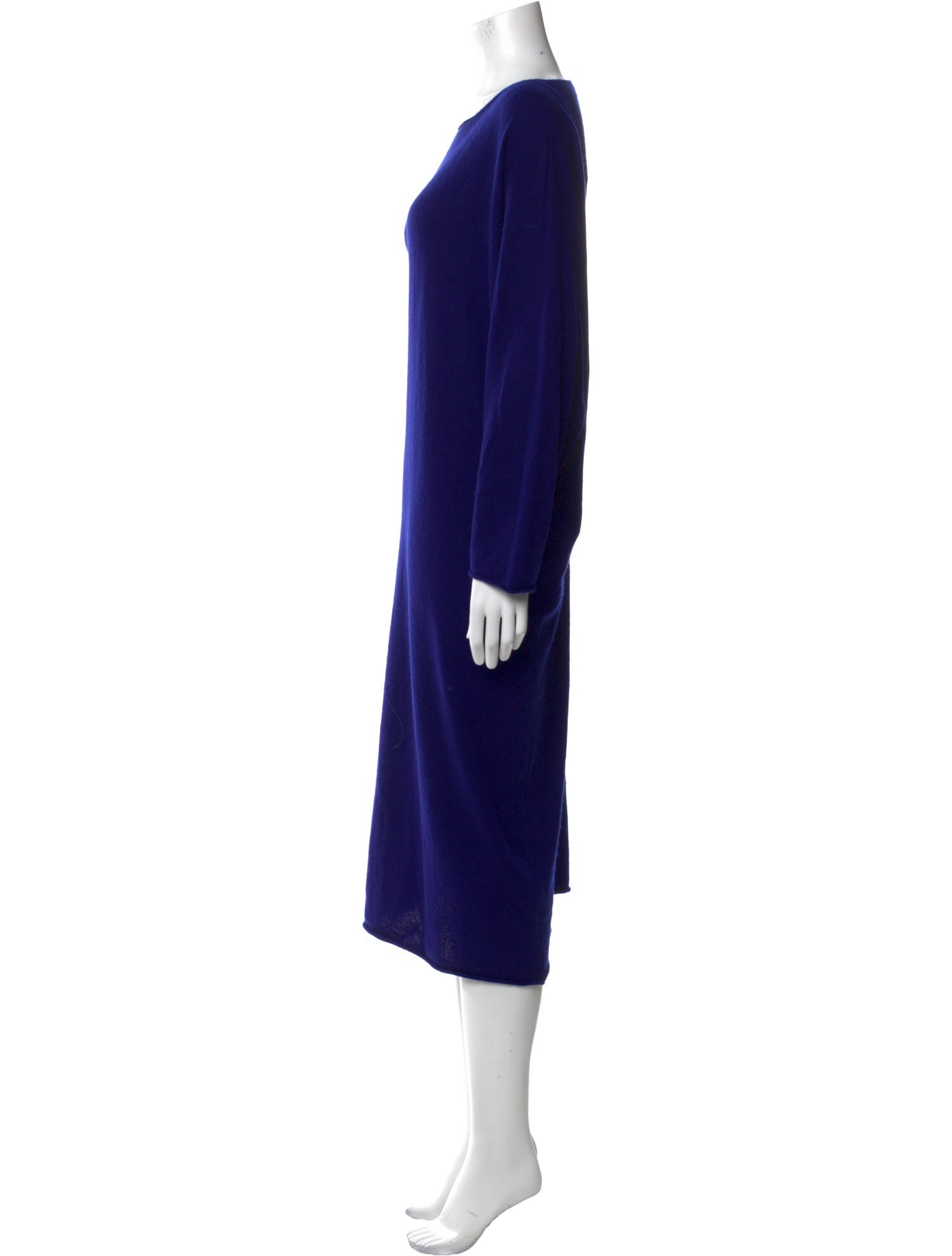 Eskandar Cashmere Midi Length Dress
