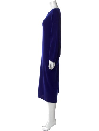 Eskandar Cashmere Midi Length Dress