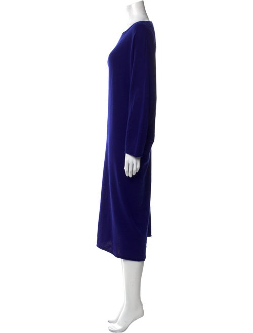 Eskandar Cashmere Midi Length Dress