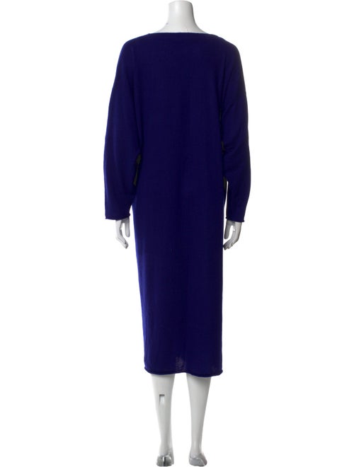 Eskandar Cashmere Midi Length Dress