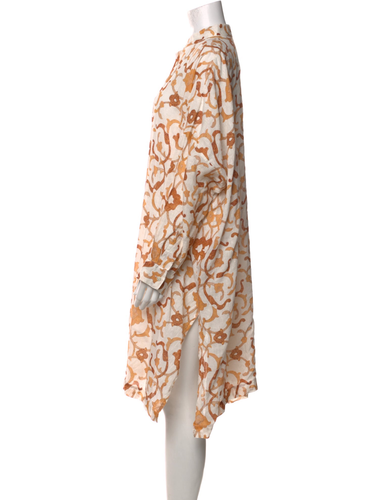 Eskandar Linen Knee-Length Dress