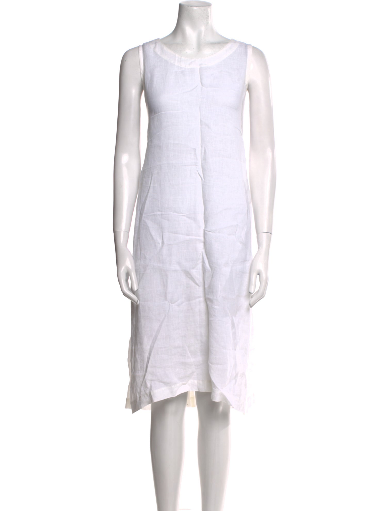 Eskandar Linen Knee-Length Dress