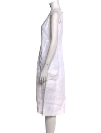 Eskandar Linen Knee-Length Dress