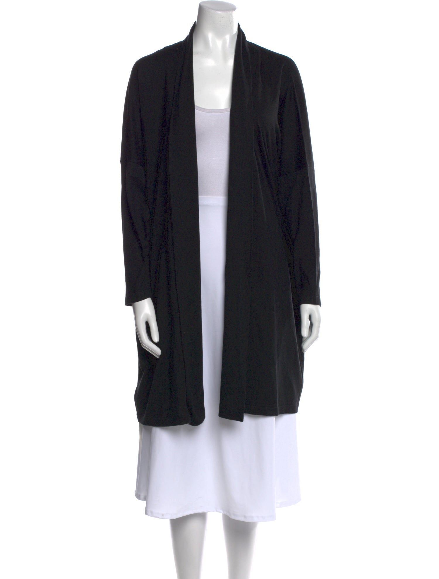 Eskandar Linen Open Front Sweater