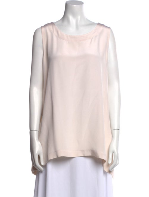 Eskandar Silk Bateau Neckline Blouse