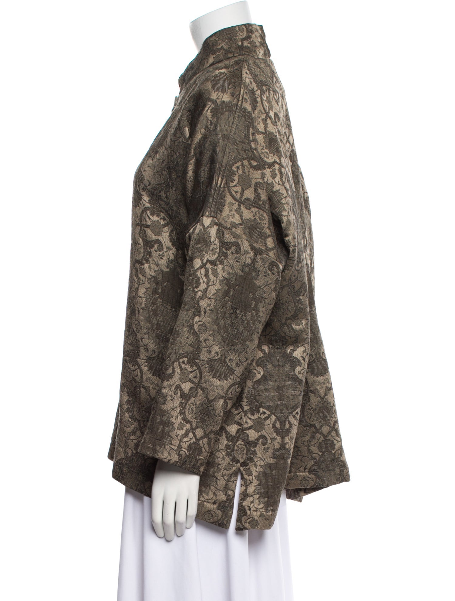 Eskandar Printed Evening Jacket