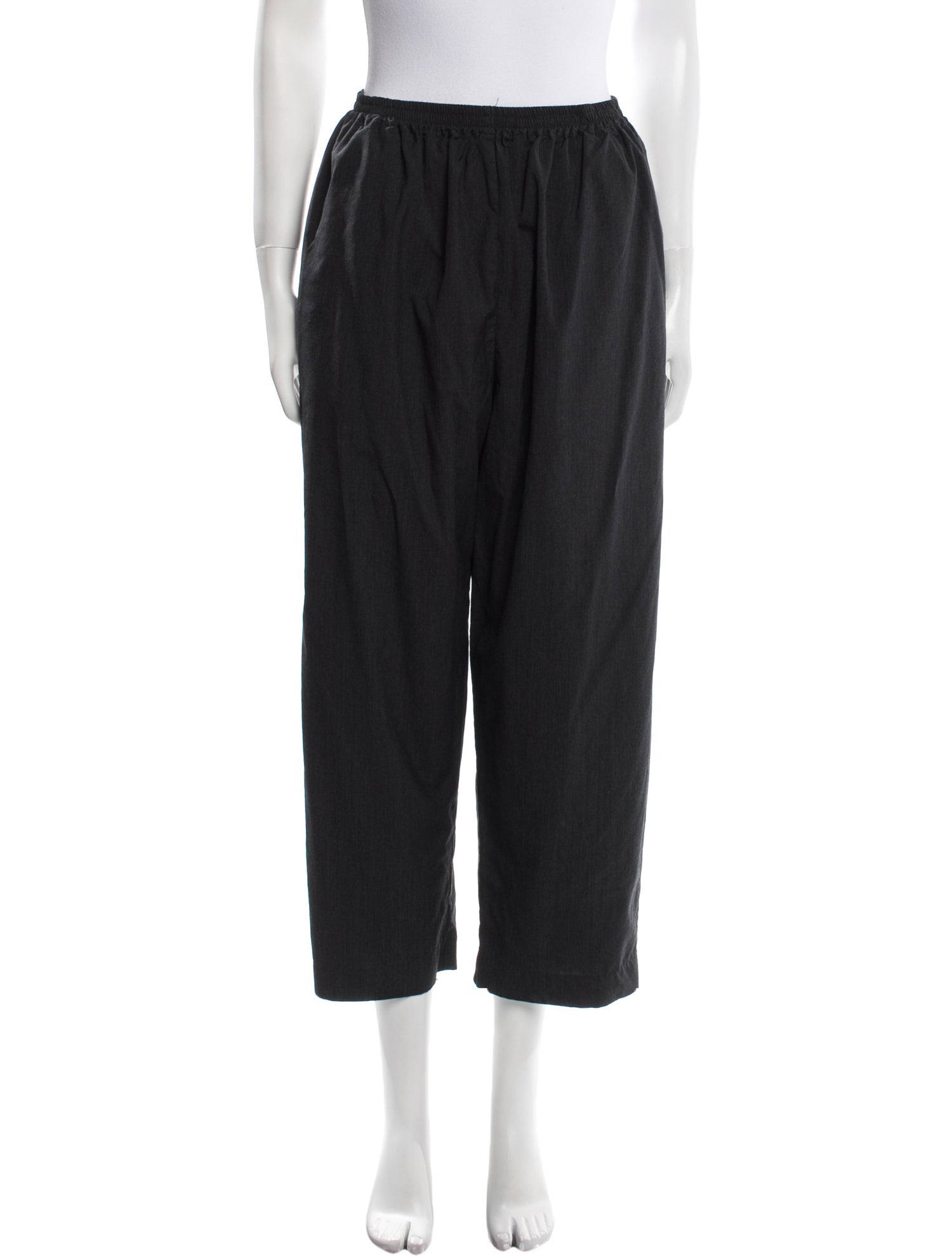 Eskandar Wool Wide Leg Pants