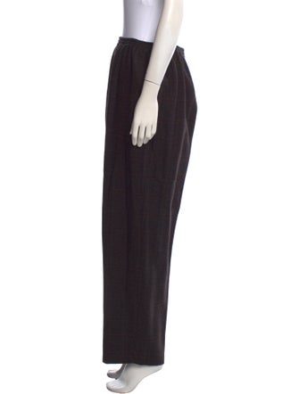 Eskandar Wool Wide Leg Pants