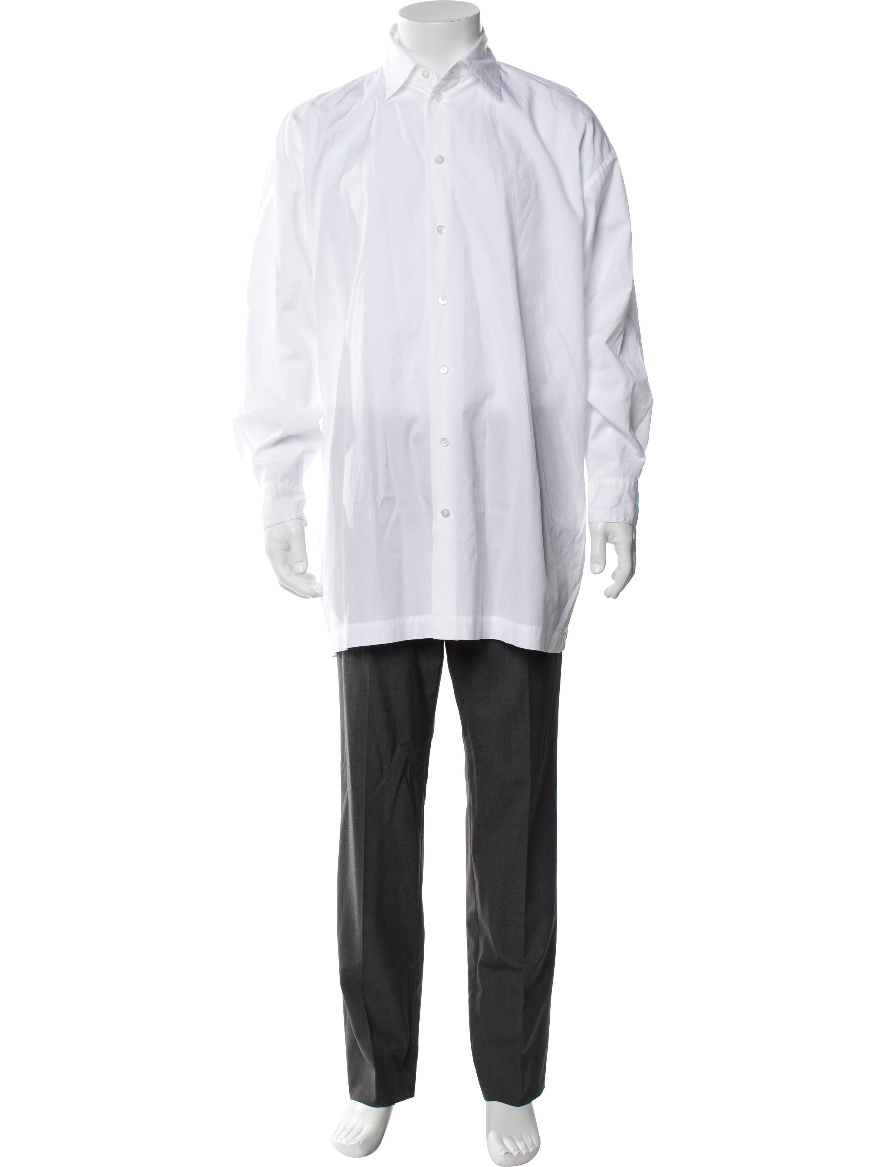 Eskandar Long Sleeve Dress Shirt