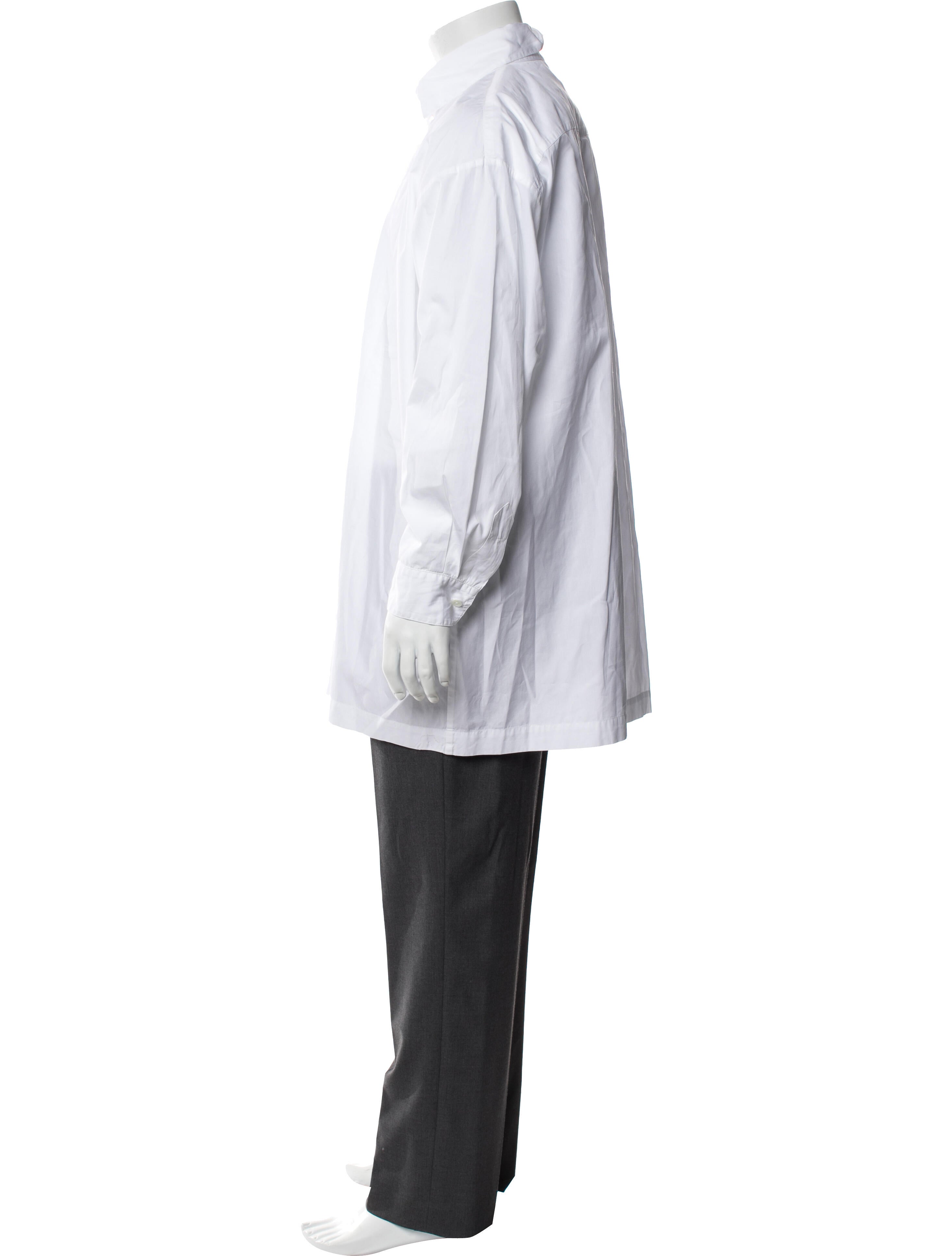 Eskandar Long Sleeve Dress Shirt