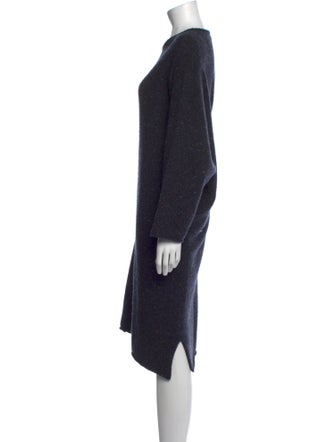 Eskandar Wool Knee-Length Dress