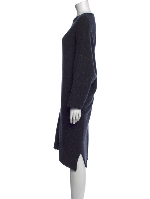 Eskandar Wool Knee-Length Dress