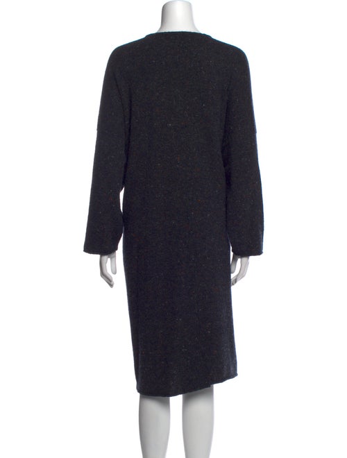 Eskandar Wool Knee-Length Dress