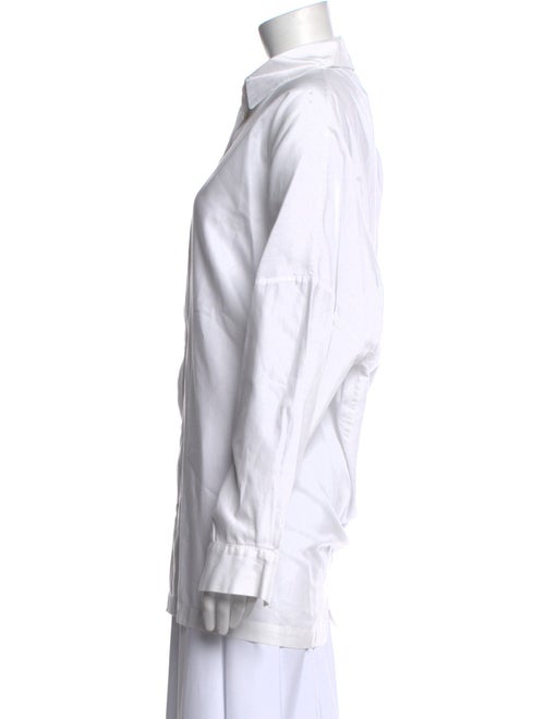 Eskandar Long Sleeve Button-Up Top
