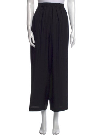 Eskandar Wool Wide Leg Pants