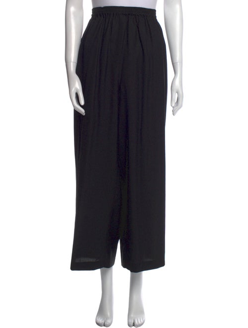 Eskandar Wool Wide Leg Pants