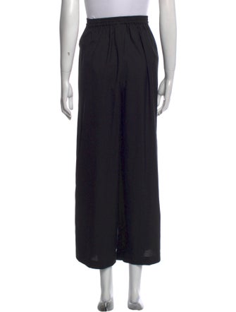 Eskandar Wool Wide Leg Pants