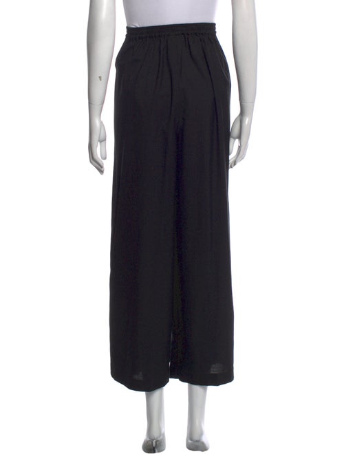 Eskandar Wool Wide Leg Pants