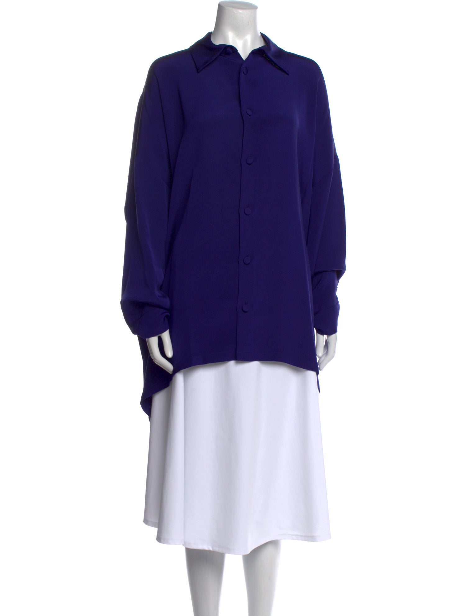 Eskandar Silk Long Sleeve Tunic