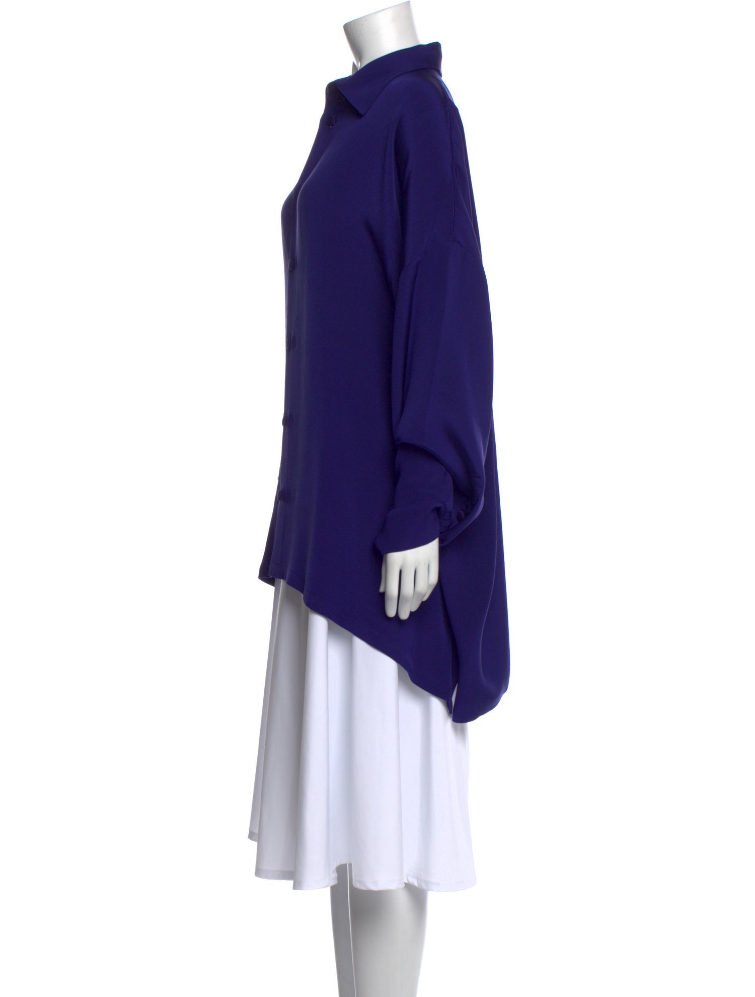 Eskandar Silk Long Sleeve Tunic