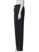 Eskandar Wool Straight Leg Pants