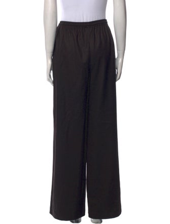 Eskandar Wool Straight Leg Pants