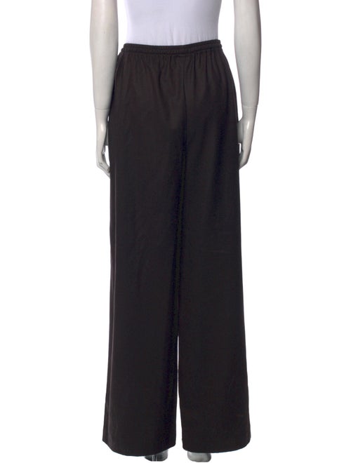 Eskandar Wool Straight Leg Pants