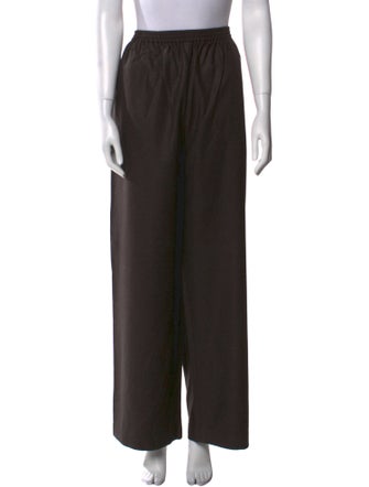 Eskandar Silk Wide Leg Pants