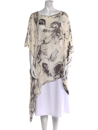Eskandar Silk Printed Tunic