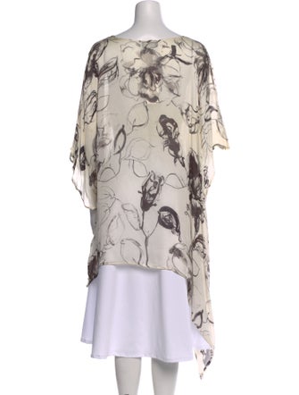 Eskandar Silk Printed Tunic