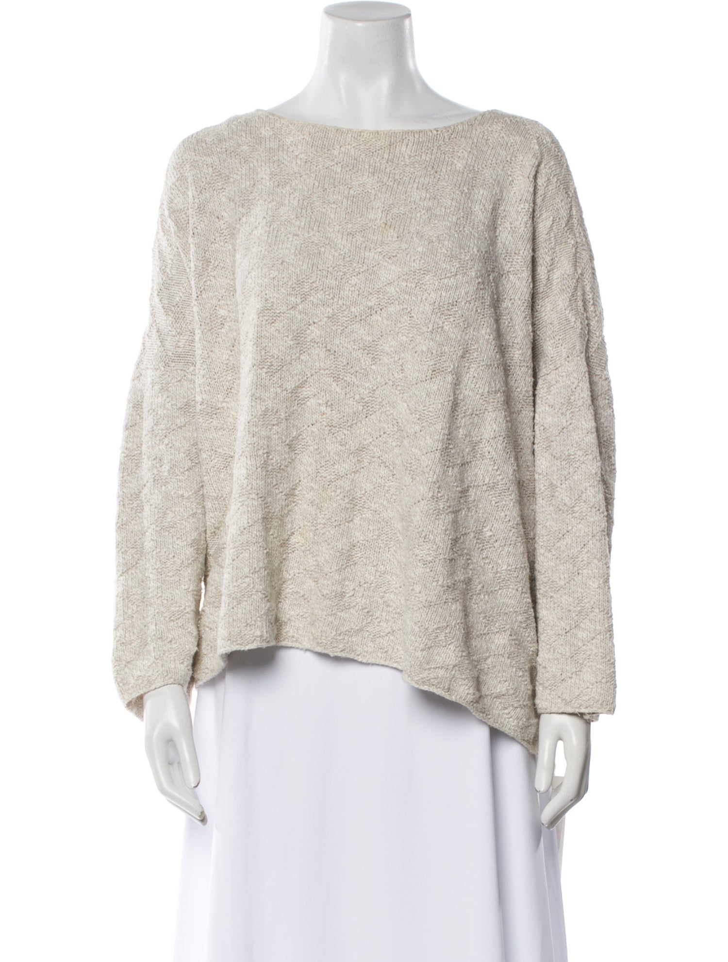 Eskandar Bateau Neckline Sweater