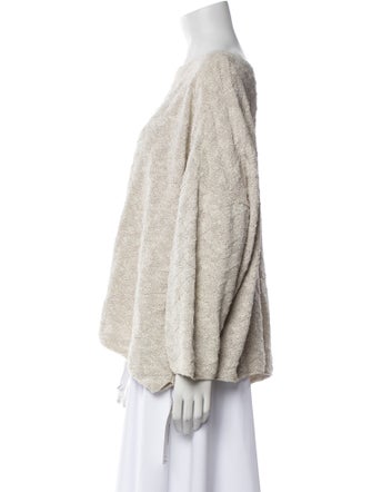 Eskandar Bateau Neckline Sweater