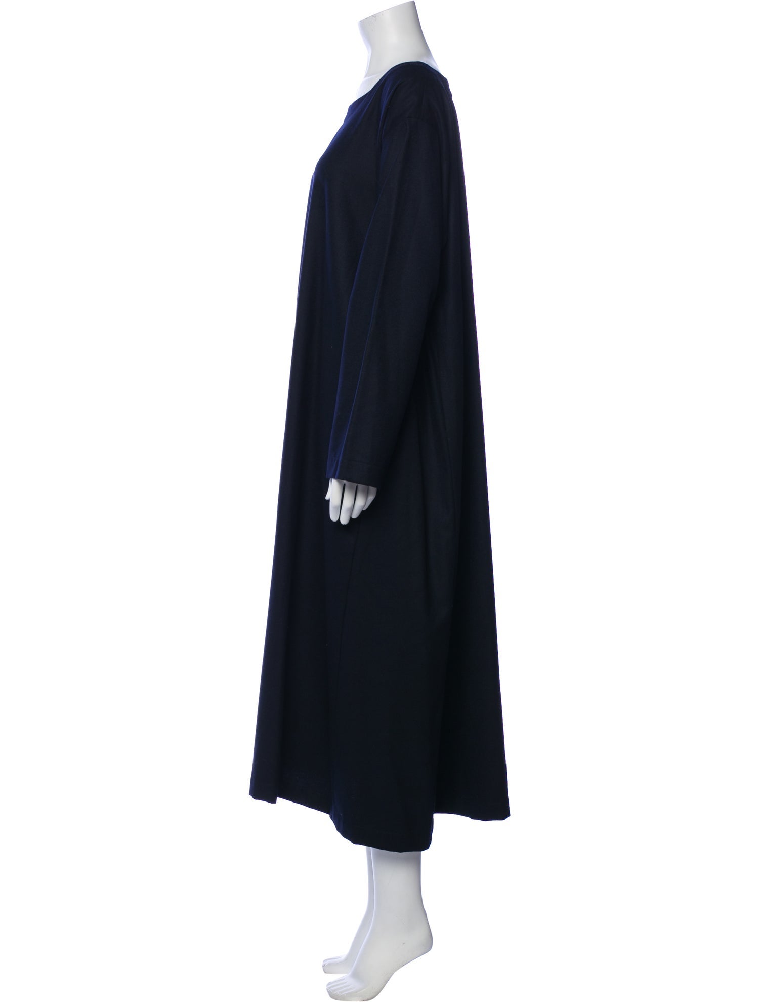 Eskandar Wool Long Dress