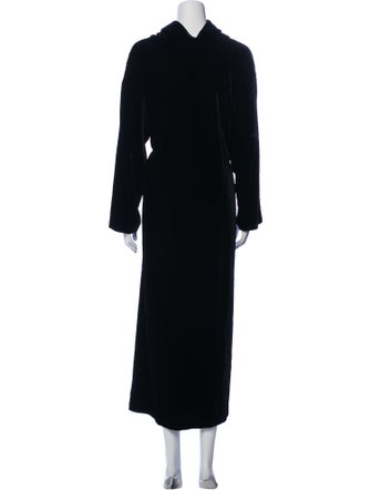 Eskandar Turtleneck Long Dress