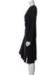 Eskandar Wool Knee-Length Dress