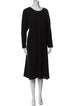 Eskandar Cashmere Midi Length Dress