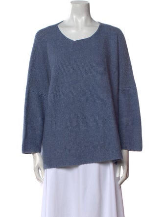 Eskandar Linen Scoop Neck Sweater