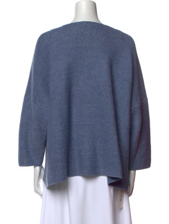 Eskandar Linen Scoop Neck Sweater