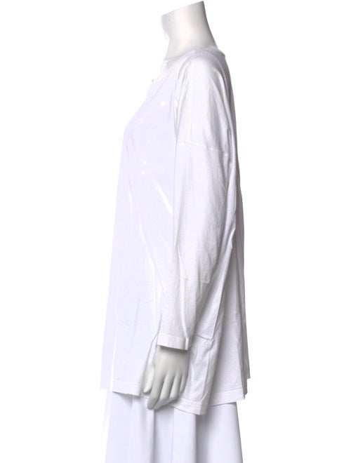 Eskandar Bateau Neckline Three-Quarter Sleeve Tunic