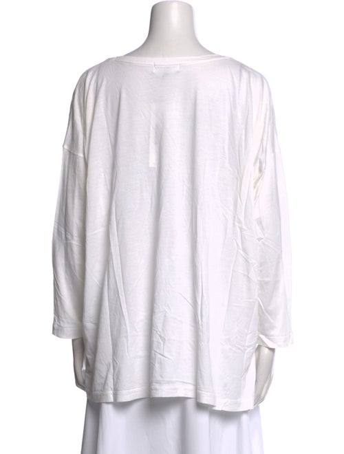 Eskandar Bateau Neckline Long Sleeve Tunic