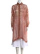 Eskandar Silk Paisley Print Tunic
