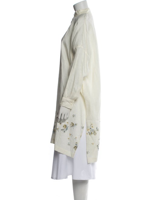 Eskandar Mock Neck Long Sleeve Tunic