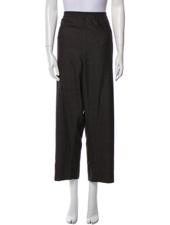 Eskandar Wool Wide Leg Pants